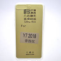 Прозрачный чехол WS для Huawei Y7 Prime 2018/Nova 2 Lite/Honor 7C Transparent