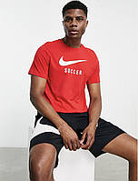 Оригінальна футболка Nike Soccer Swoosh in red