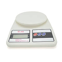 Весы точные кухонные SF-400, 0,1-5 кг, корпус пластик, питание 2 батарейки АА (в комплекте)
