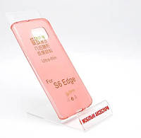 Чохол для смартфона силіконовий накладка на телефон Cherry UltraSlim для Samsung G925 Galaxy S6 Edge Red