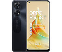 Телефон Oppo Reno 8T 8/128GB Midnight Black тонкий сенсорный смартфон на Андроид