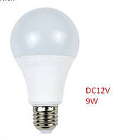 E27 светодиодная лампа постоянного тока 12 В SMD 2835, мощность 6 ватт 9W