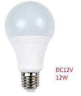 E27 светодиодная лампа постоянного тока 12 В SMD 2835, мощность 6 ватт 12W