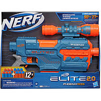 Бластер Nerf Elite 2.0 Phoenix CS-6 Hasbro (E9961) / Полуавтоматический Нерф Элит 2.0 Феникс