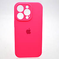 Силиконовый чехол накладка Silicon Case Full Camera для iPhone 14 Pro Fluorescent Color