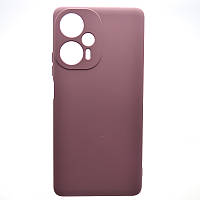 Чехол накладка Silicon Case Full Cover для Xiaomi Poco F5 Lavander