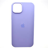 Чехол накладка Silicon Case Full Cover для iPhone 15 Plus Lavander