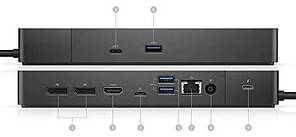 Док-станція Dell WD19TBS K20A001 USB Type-C 4K без БЖ чорний бв