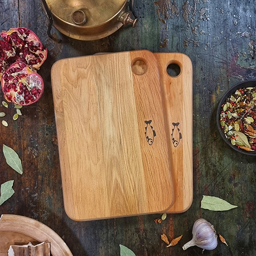 Дошка кухонна для рибі дерев. 20х30см No8923/S&T, фото 1