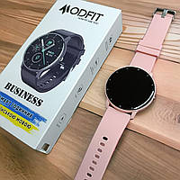Женские розовые умные смарт часы с сенсорным экраном Modfit Bussines Pink
