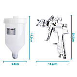 Фарбопульт пневматичний HVLP 1.3, фото 4