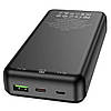 Повербанк 20000mAh УМБ Power Bank Hoco Tacker J87A USB Type-C 20W QC Black, фото 3