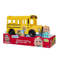 Развивающая игрушка CoComelon Feature Vehicle Желтый Школьный Автобус со звуком (CMW0015) a