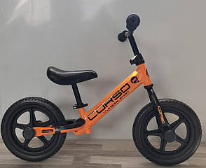 Металевий біговел,велобіг, велосипед без педалей "CORSO SPRINT" з колесами EVA, фото 3