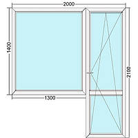 Алконий Блок Aluplast IDEAL2000