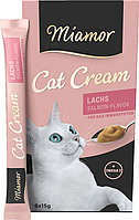 Лакомство для кошек Miamor Cat Snack Lachs Cream для укрепления иммунной системы с лососем 90 г