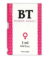 Пробник Aurora BT PHERO SCENT for women, 1 ml