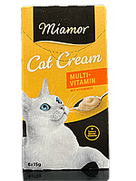 Лакомство для кошек Miamor Cat Snack Multi Vitamin Cream для укрепления иммунной системы 90 г