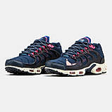 Чоловічі кросівки Nike Air Max TN Terrascape Plus Blue Beige Pink, сині шкіряні кросівки найк аір макс тн тераскейп плюс аїр, фото 2
