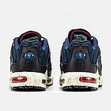 Чоловічі кросівки Nike Air Max TN Terrascape Plus Blue Beige Pink, сині шкіряні кросівки найк аір макс тн тераскейп плюс аїр, фото 6
