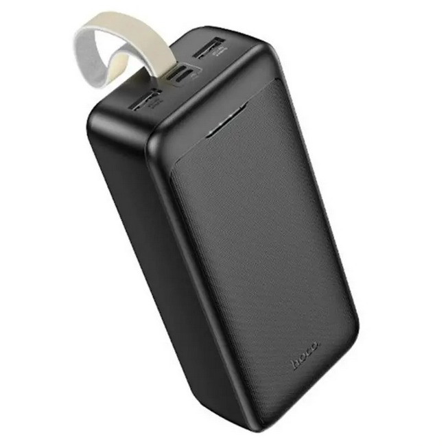 Повербанк 30000mAh УМБ Power Bank Hoco J111B 2USB Type-C Black, фото 1
