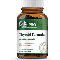 Gaia Herbs PRO Thyroid Formula, формула щитовидной железы, 60 капсул
