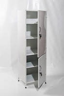 Шкаф медицинский ШМ-М-М, шкаф металлический с сейфом одностворчатый, Шкаф ШМ-М-М