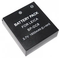 Акумулятор BP-DC8 (BP-DC8E) для фотоапаратів LEICA X1, X2, X Vario аналог 1600 ма - Boom