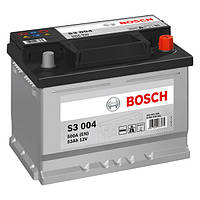 Аккумулятор автомобильный S3 004 53Ач 500А "+" справа Bosch ( ) 0 092 S30 041-BOSCH