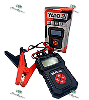 Электронный тестер аккумулятора 12В YATO