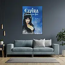 Плакат "Ельвіра — володарка темряви, Elvira: Mistress Of The Dark (1988)", 60×43см, фото 3