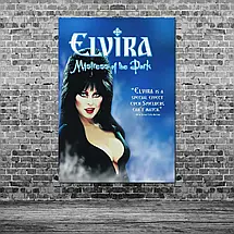 Плакат "Ельвіра — володарка темряви, Elvira: Mistress Of The Dark (1988)", 60×43см, фото 3