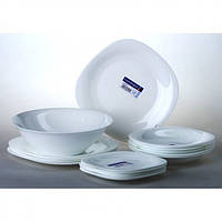 Сервіз столовий 19 предметів Luminarc Carine White 2185N
