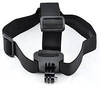 Крепление на голову + чехол (Head Strap mount) для экшн камер Xiaomi YI, SJCam, GoPRO (код № XTGP23) - BOOM