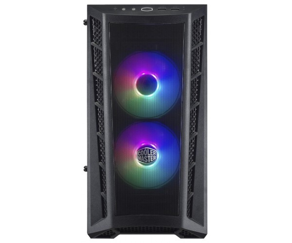 Корпус Cooler Master MasterBox MB311L ARGB Black, Mini Tower, без БЖ, для Micro ATX / Mini ITX, 2xUSB 3.2, 2x120 мм ARGB Fan