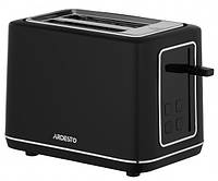 Тостер Ardesto T-K301E, Black, 800W, 2 тости, 2 відділення, 7 режимів підсмажування, дисплей з індикацією часу