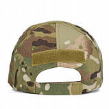 Кепка бейсболка тактична з кріпленням для ID-патчів і шевронів, Мультиків, фото 7