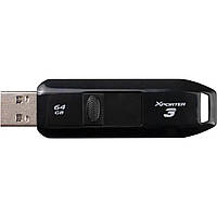 Флешка Patriot USB 3.2 Xporter 3 64GB, цвет черный