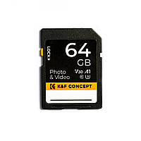 Карта памяти K&F Concept SD 64 GB (U3/V30/A1) (KF42.0013) - BOOM