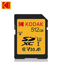 Карта памяти Kodak SD 512 GB (U3/V30/A1) - BOOM