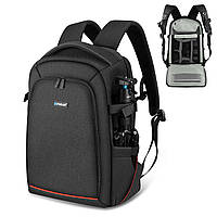 Фоторюкзак, рюкзак Puluz для фотоапаратів чорний (тип PU5015B) - Boom