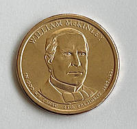 США 1 долар 2013, 25 Президент Вільям Мак-Кінлі 1897-1901. UNC.