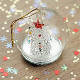 Святкова кулька з підсвіткою — зимовий мікросвіт, фото 2