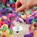 Святкова кулька з підсвіткою — зимовий мікросвіт, фото 3