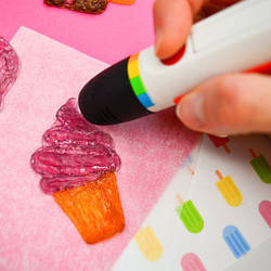 Стрижень для 3D-ручки Polaroid Candy pen, полуниця, рожевий 40 шт PL-2505-00 smart