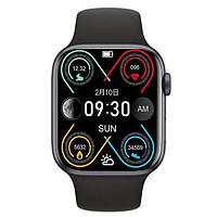 Розумний смарт годинник Smart Watch I7 PRO MAX з голосовим викликом тонометр пульсометр оксиметр. Колір: