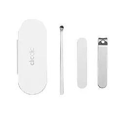 Манікюрний набір Xiaomi Clicclic Three Piece Nail Clipper (QWZJD001) (CTT0001GL)