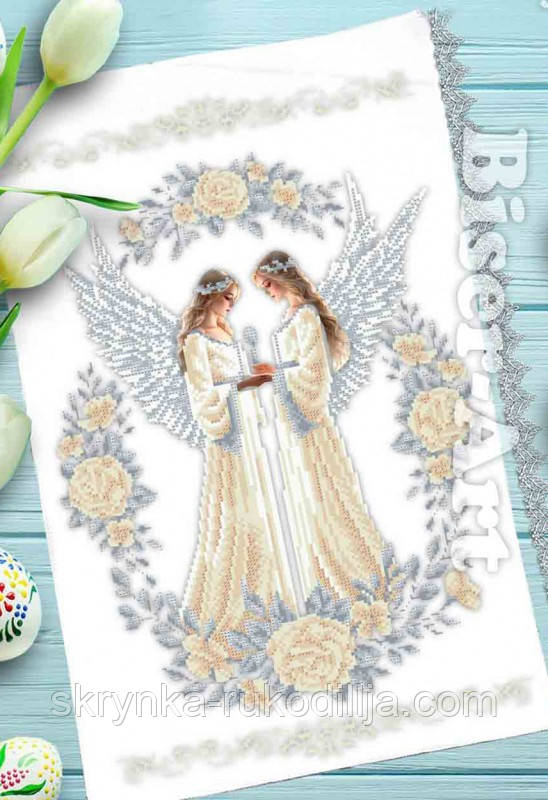 Заготовка для вишивки 186 Пасхальний рушник Бісер Арт, фото 1