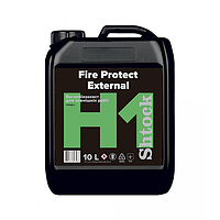 Вогнебіозахист Shtock Fire Protect External (H1) для зовнішніх робіт, 10 л