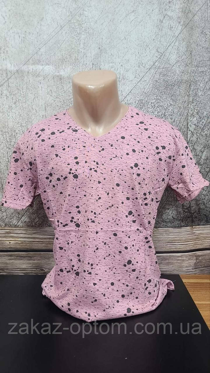 Футболка чоловіча оптом (S-M-L-XL) Туреччина-114846